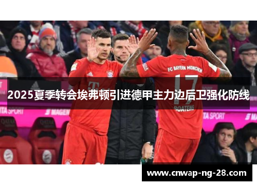 2025夏季转会埃弗顿引进德甲主力边后卫强化防线 2025夏季转会埃弗顿引进德甲主力边后卫强化防线